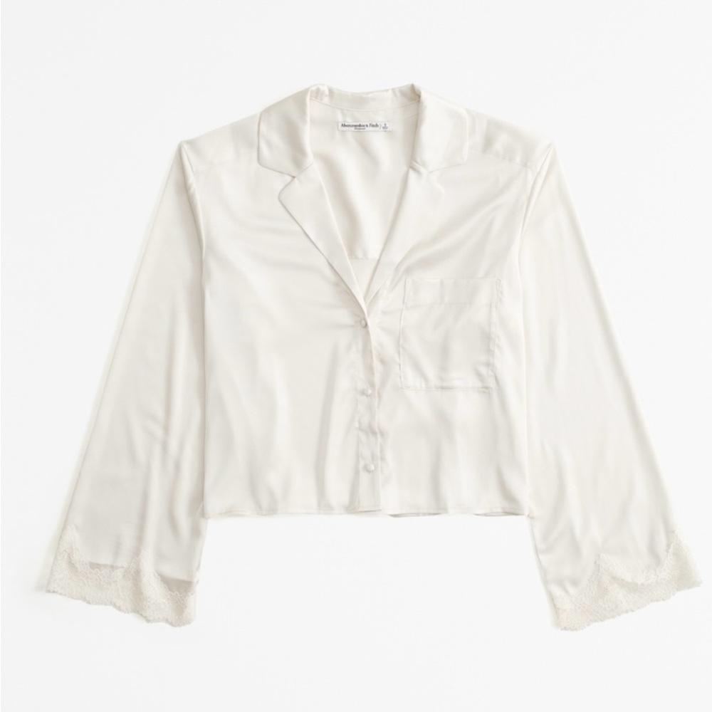 Abercrombie Lace and Satin Sleep Shirt